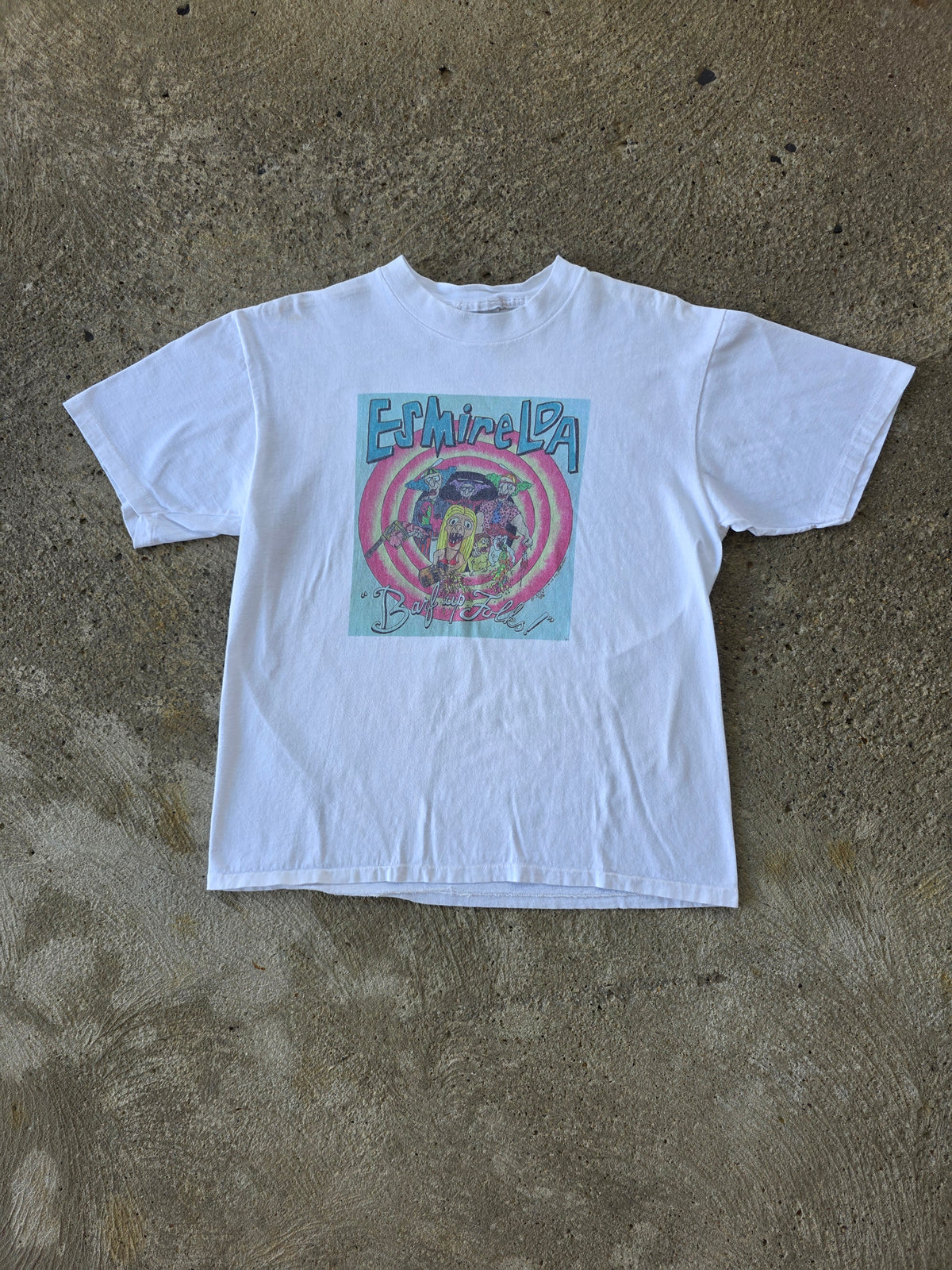 1990s Esmirelda "Barf Up Folks!" Shirt Large