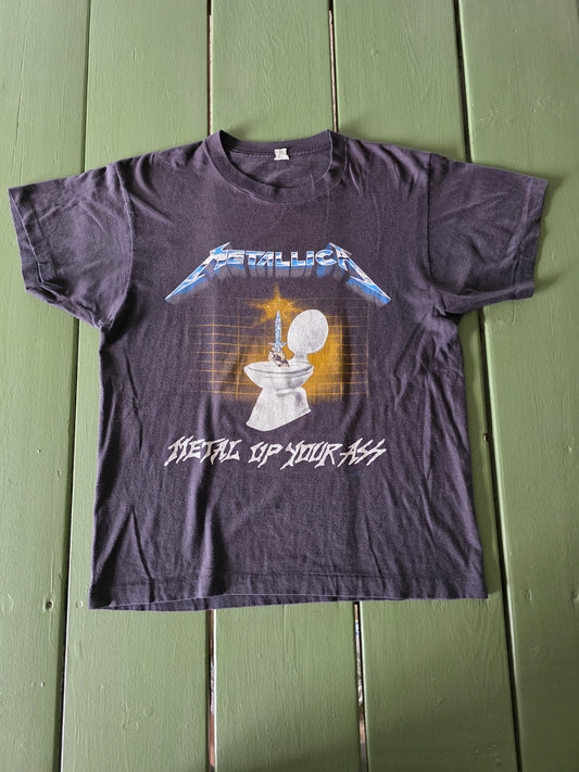 80s Metallica Metal Up Your Ass