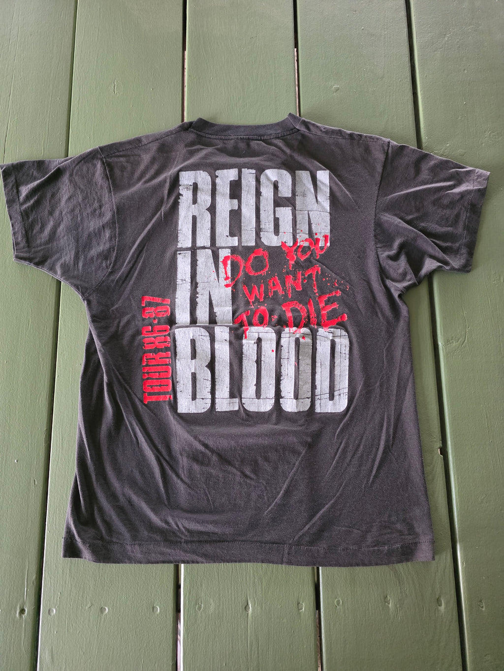 80s Slayer Reign In Blood