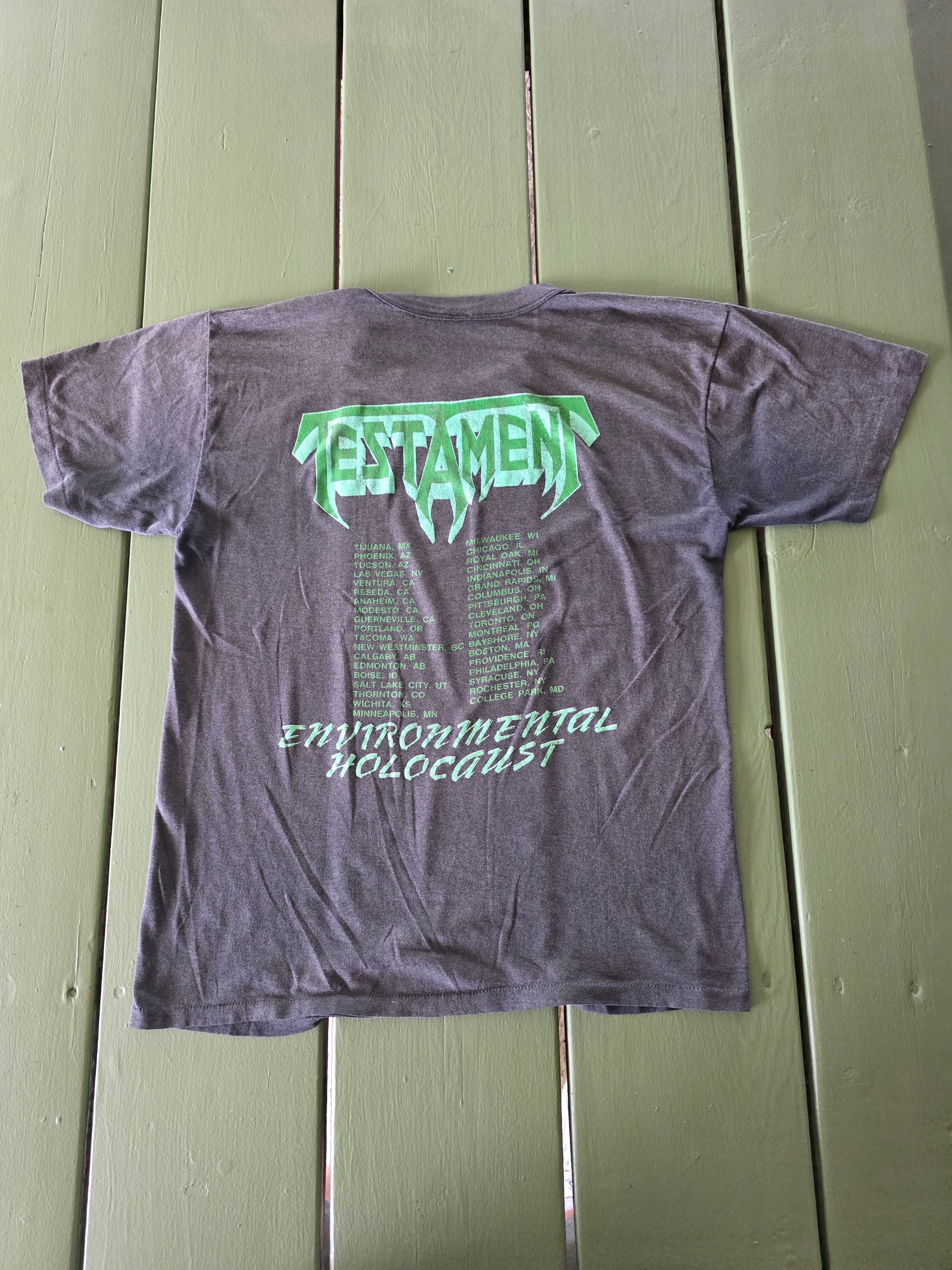 80s Testament Greenhouse Effect