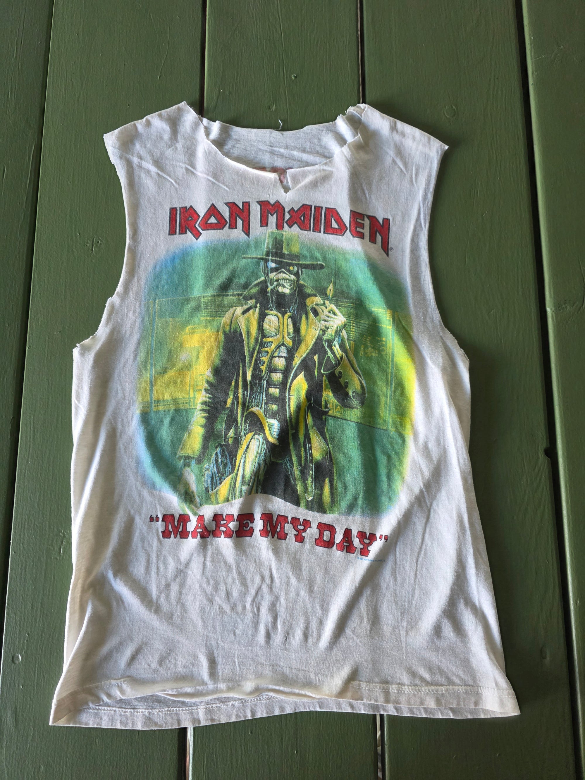 80s Iron Maiden Make My Day