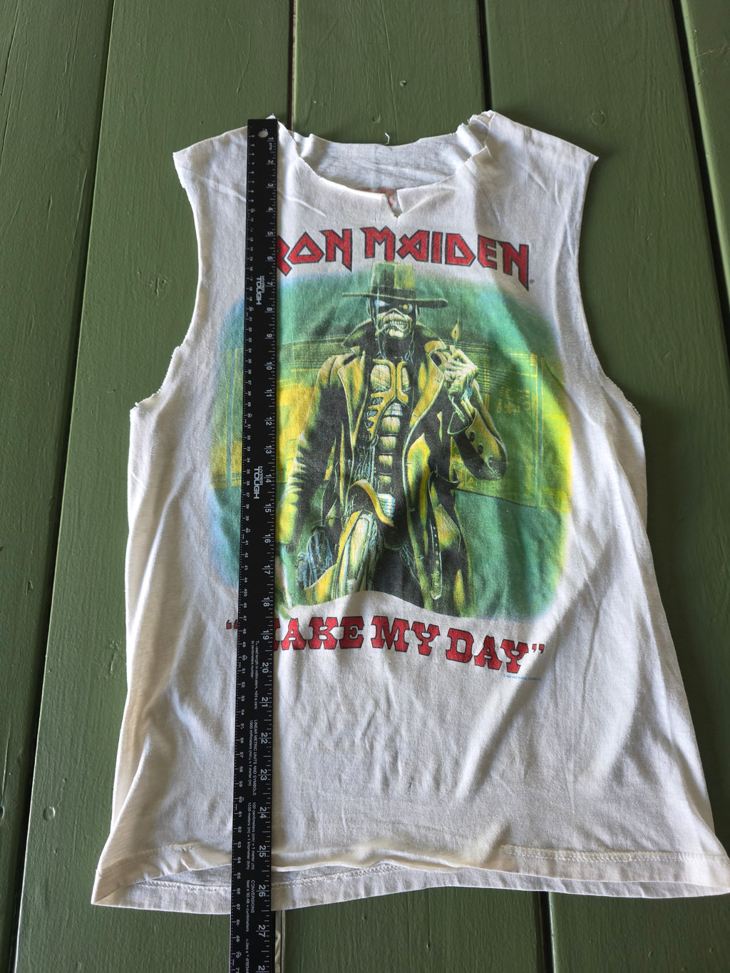 80s Iron Maiden Make My Day