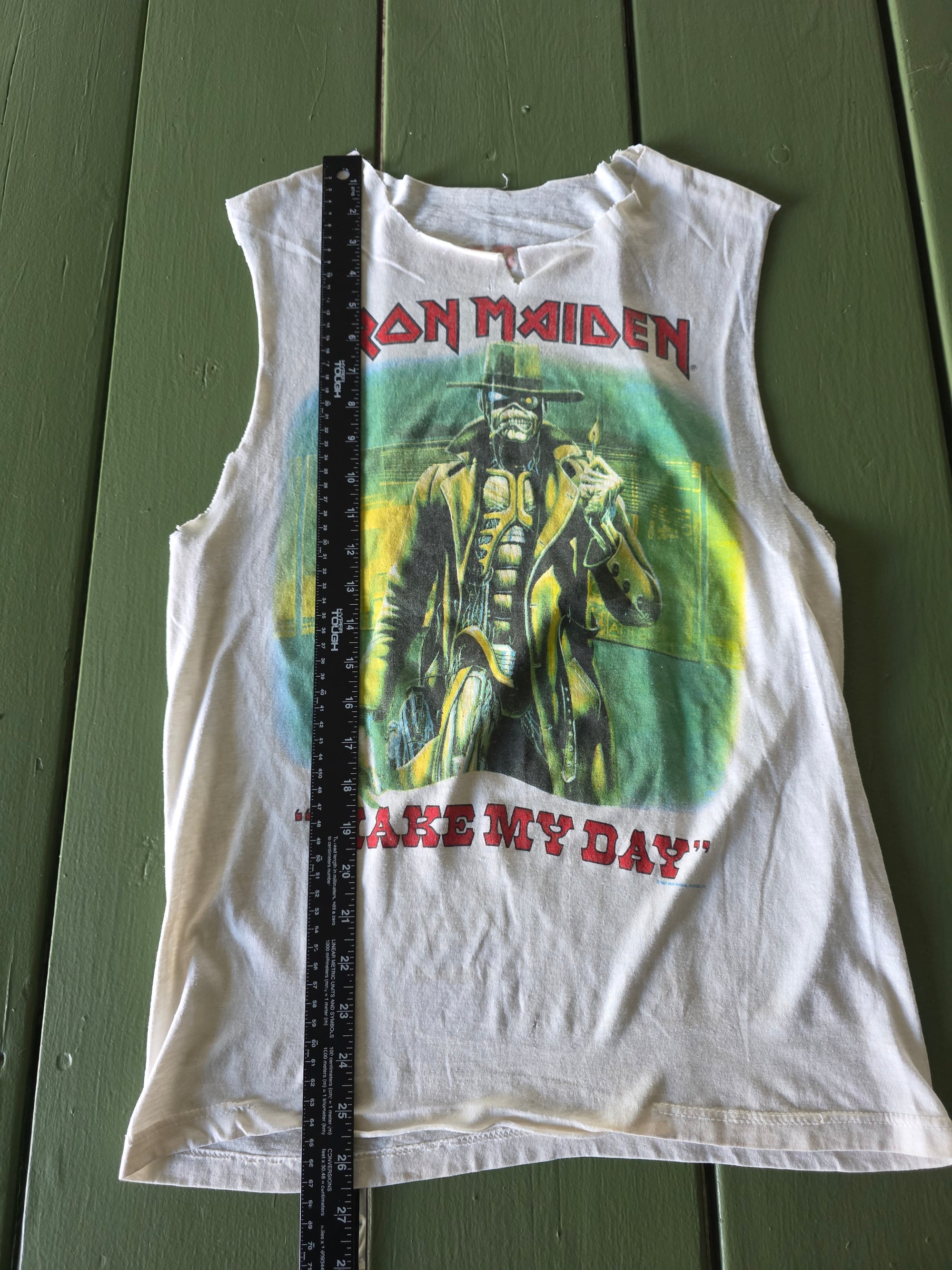 80s Iron Maiden Make My Day
