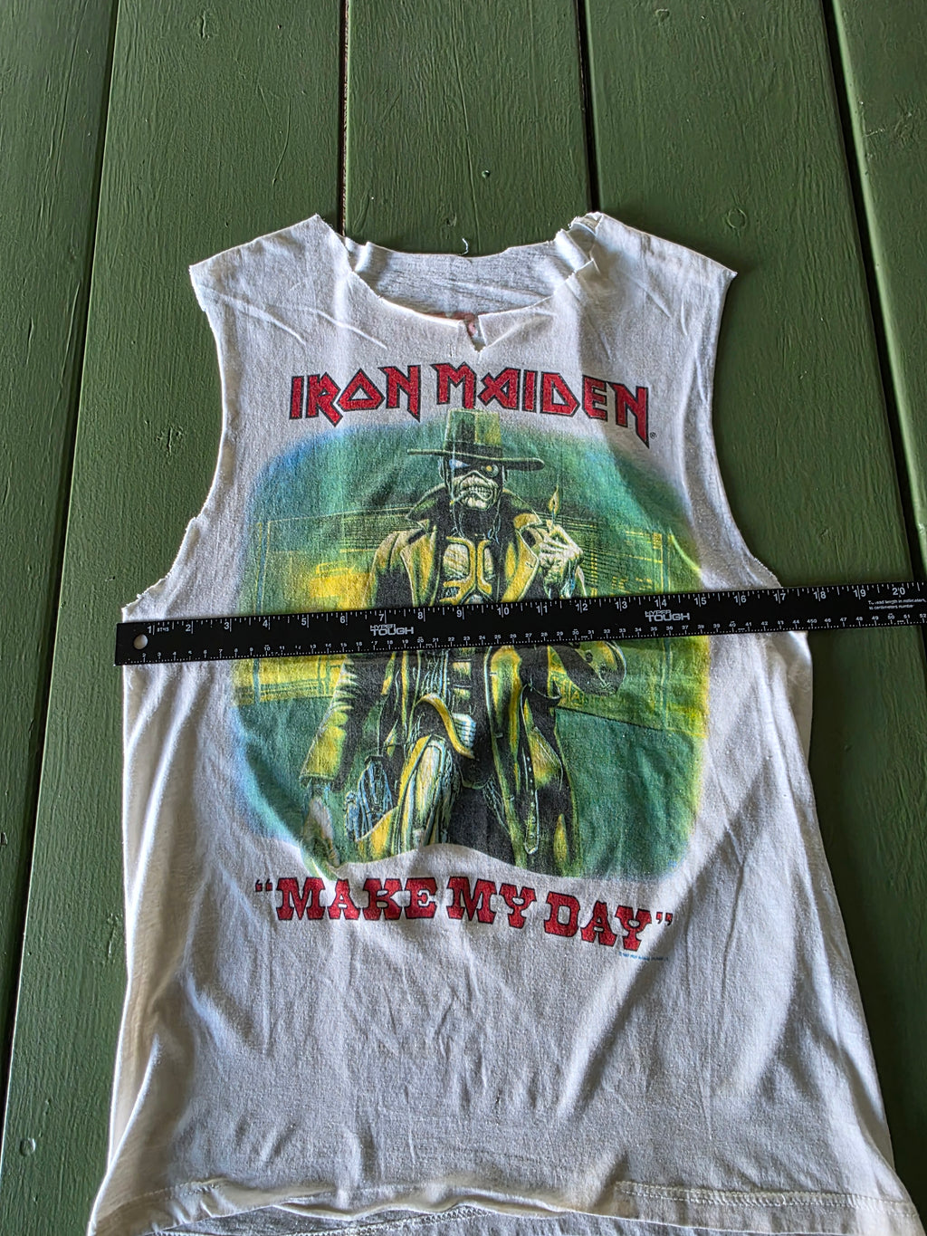 80s Iron Maiden Make My Day