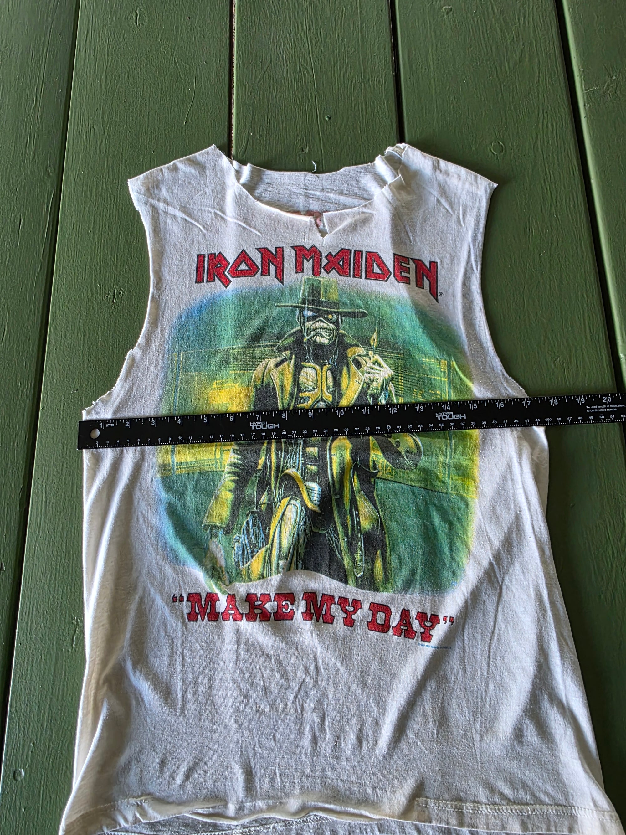 80s Iron Maiden Make My Day