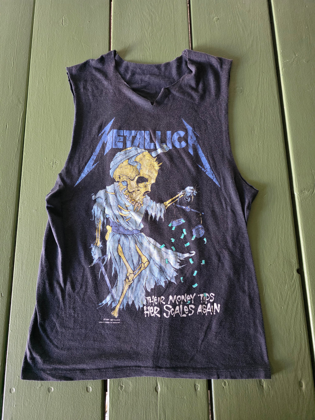 80s Metallica Their Money Tips Her Scales Again