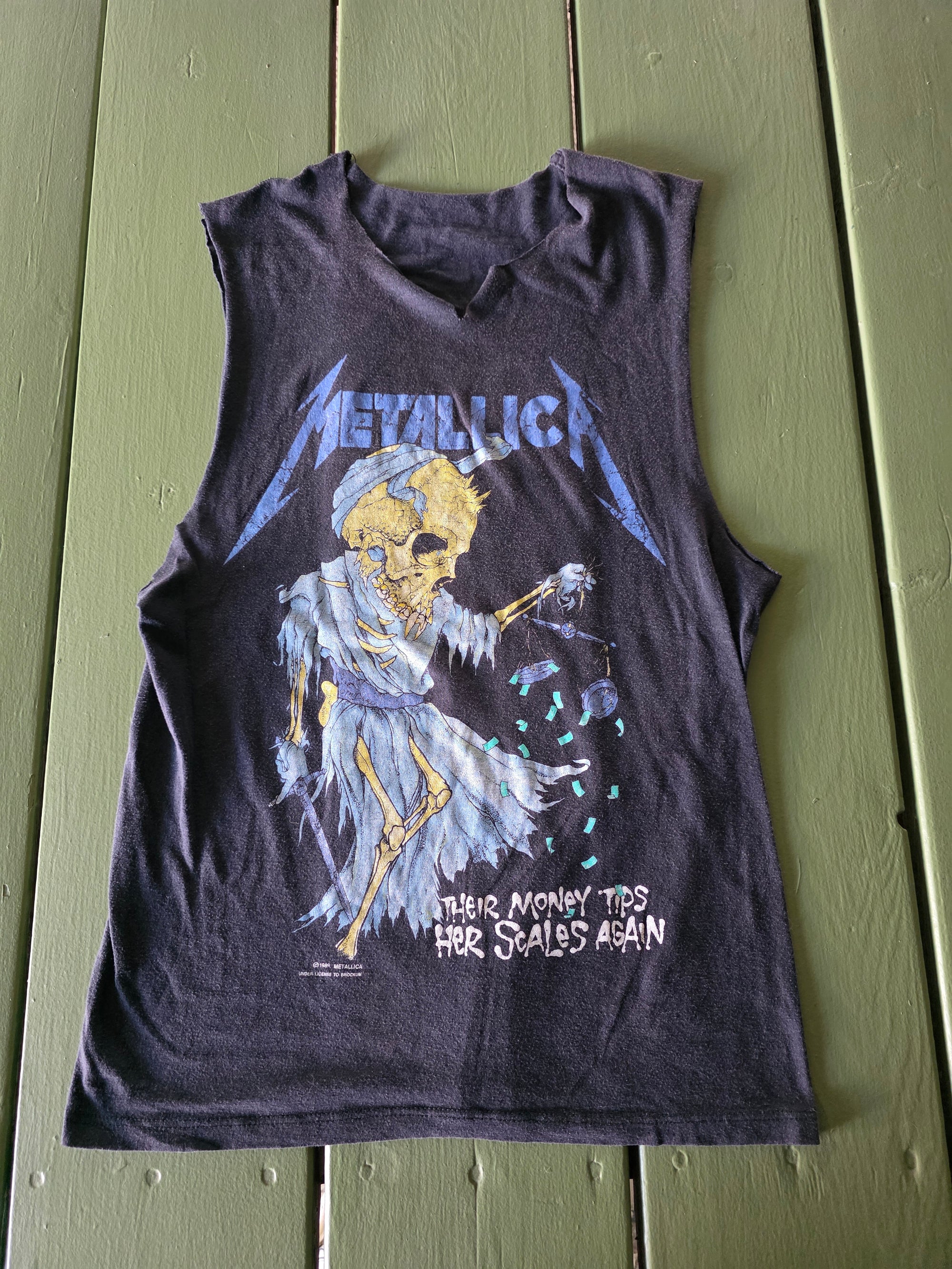 80s Metallica Their Money Tips Her Scales Again