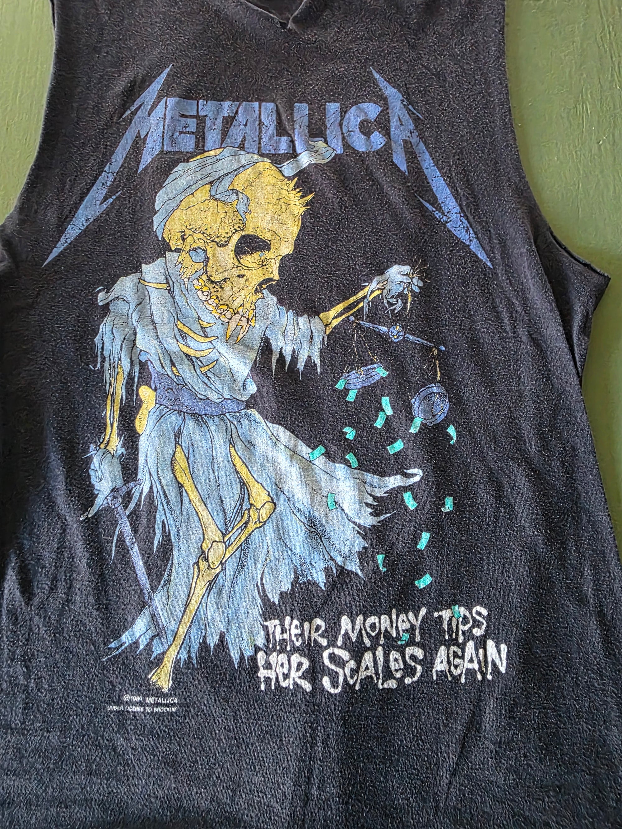 80s Metallica Their Money Tips Her Scales Again