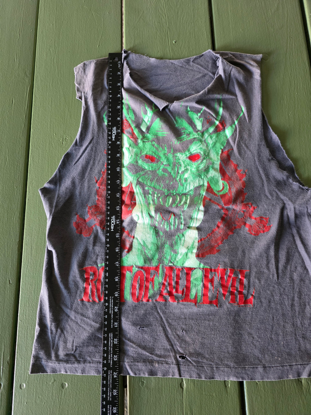 80s Slayer Root Of All Evil Shirt