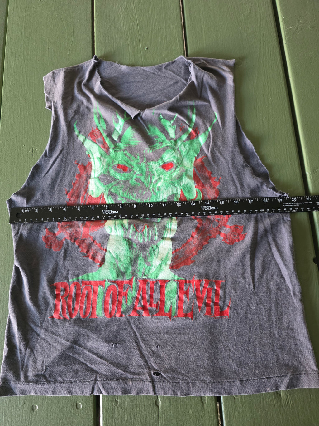 80s Slayer Root Of All Evil Shirt