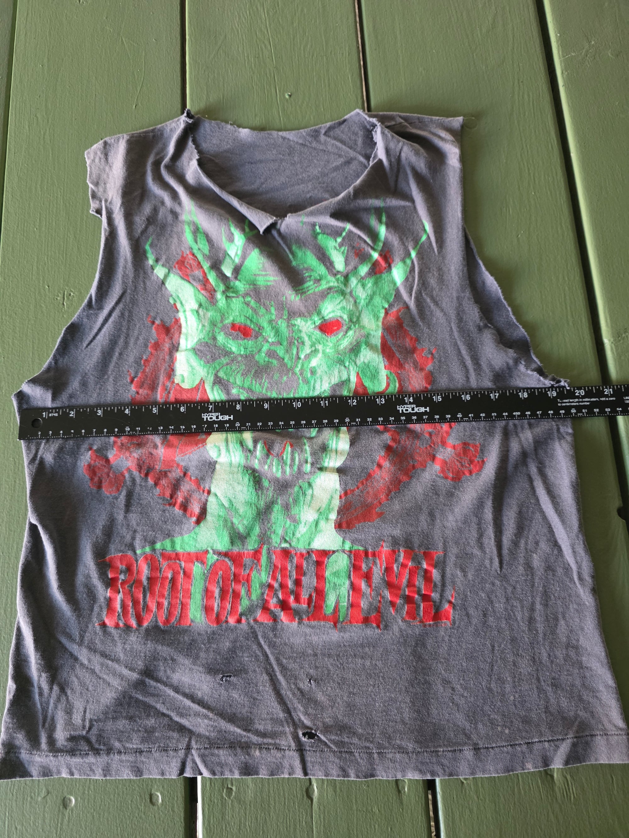 80s Slayer Root Of All Evil Shirt