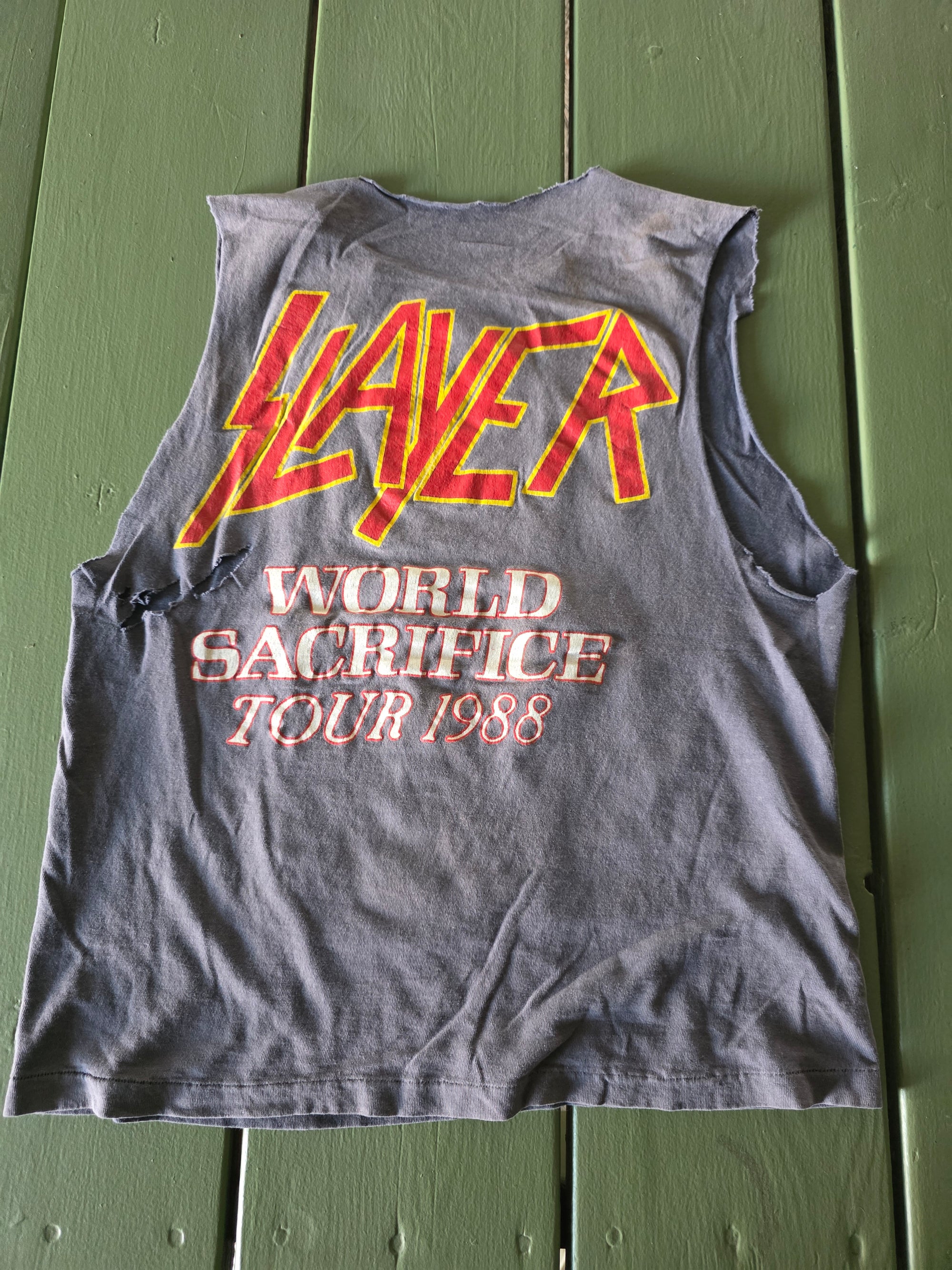 80s Slayer Root Of All Evil Shirt