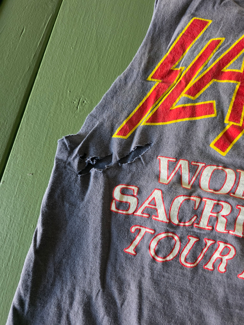 80s Slayer Root Of All Evil Shirt