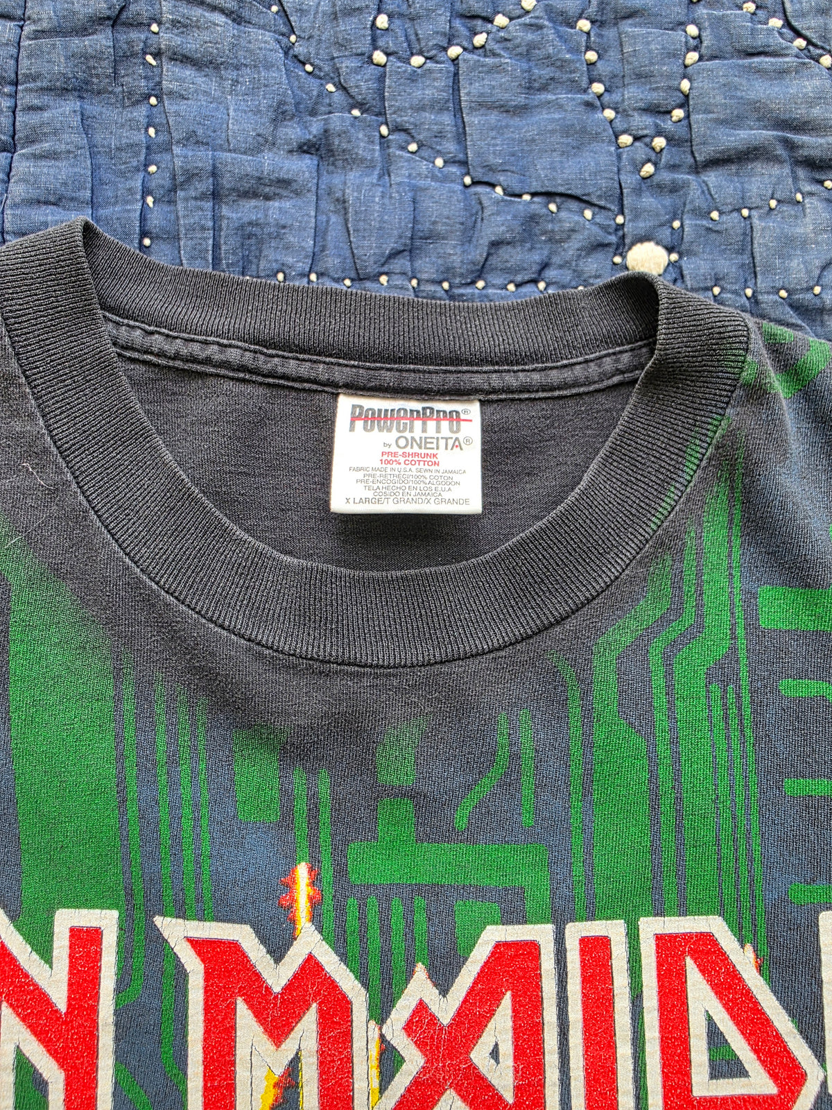 90s Iron Maiden XL