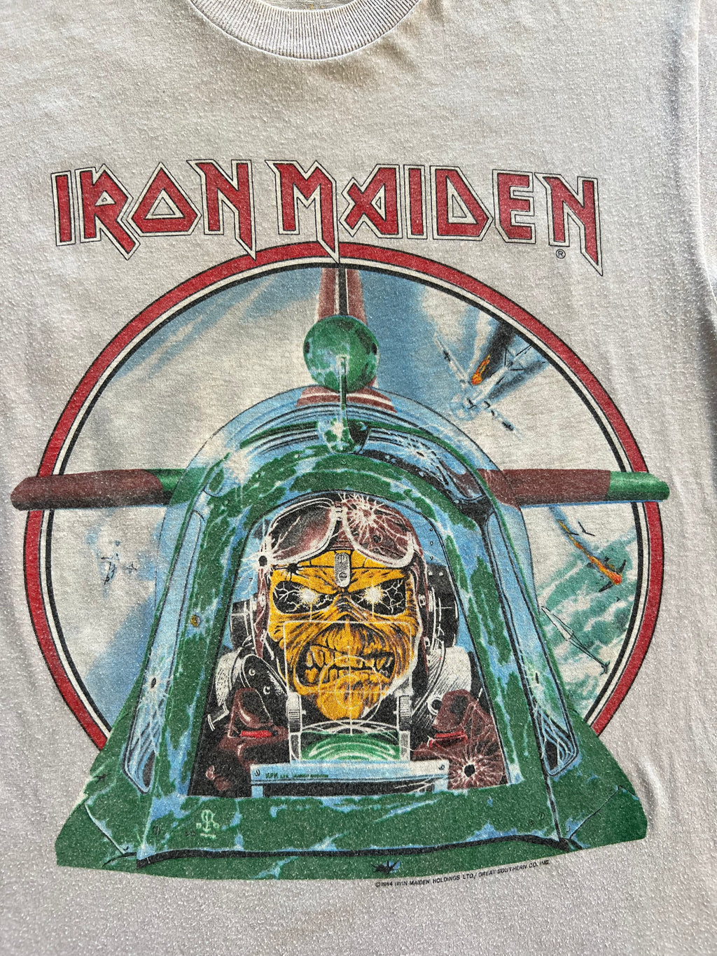 1980s Iron Maiden “Aces High” Medium