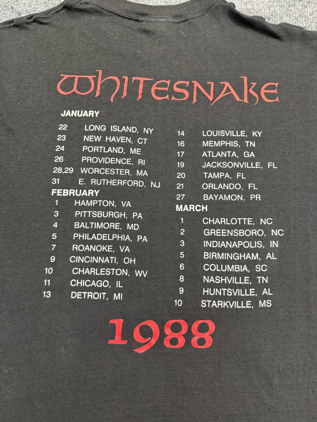80s White Snake Large
