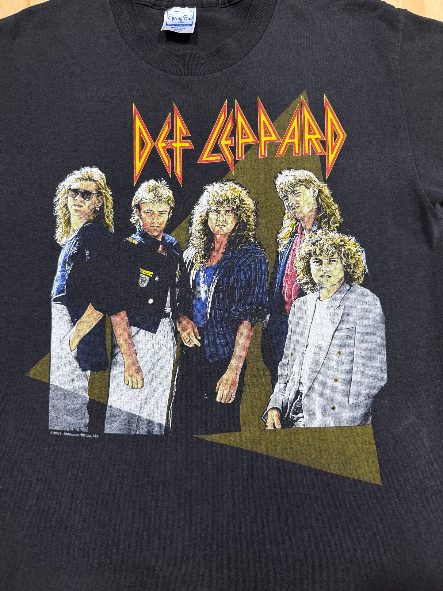 80s Def Leppard Large