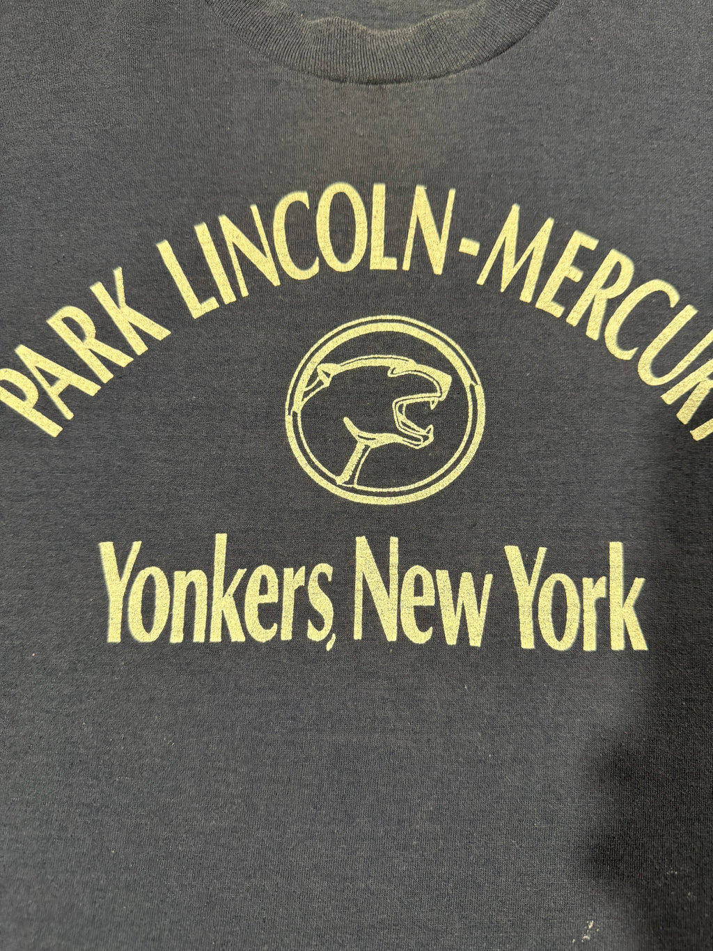 80s New York Lincoln Mercury Large Yonkers