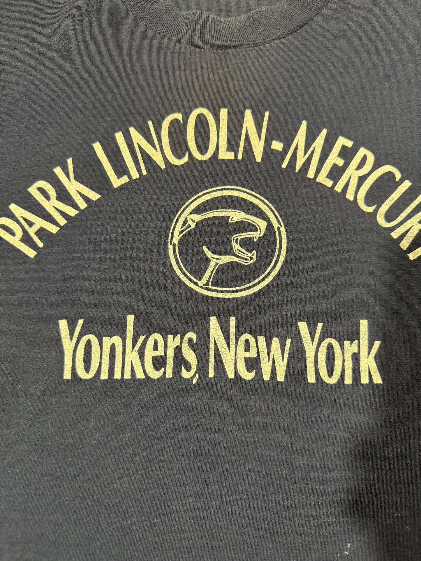 80s New York Lincoln Mercury Large Yonkers