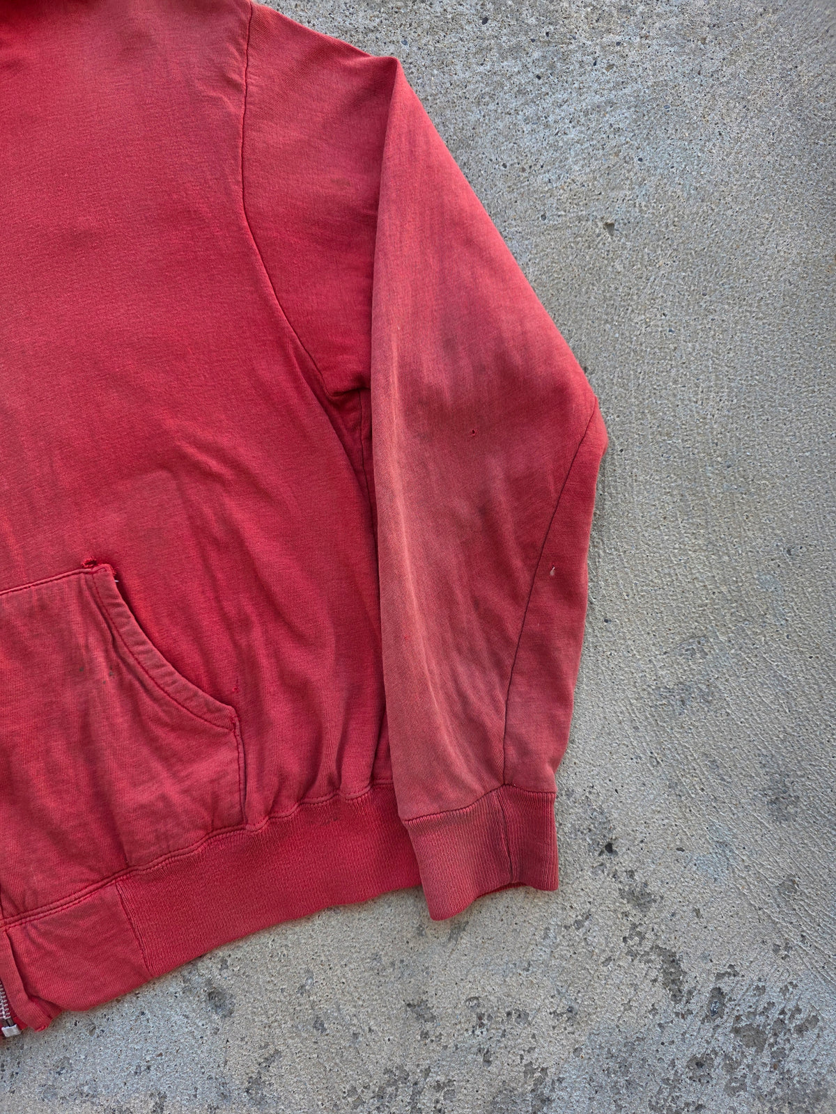 1960s Sunfaded Full Zip Jacket